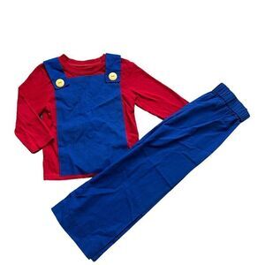 Custom Etsy Boutique Mario Costume Set